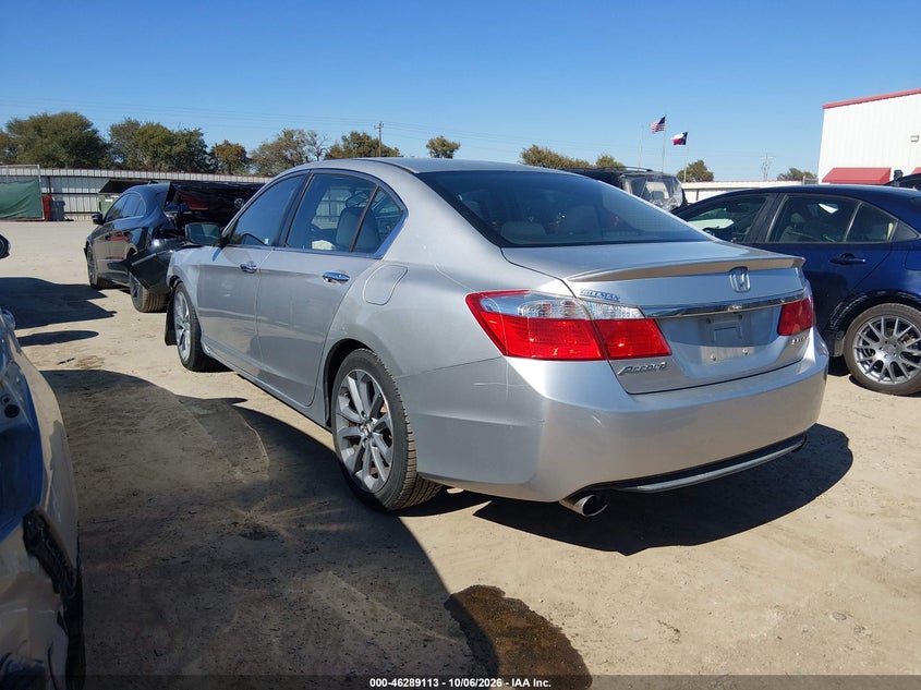 Vin: 1hgcr2f53fa157446, lot: 46789276, honda accord sport 20153