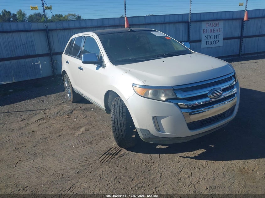 Vin: 2fmdk3kc8bba67799, lot: 46789278, ford edge limited 20111