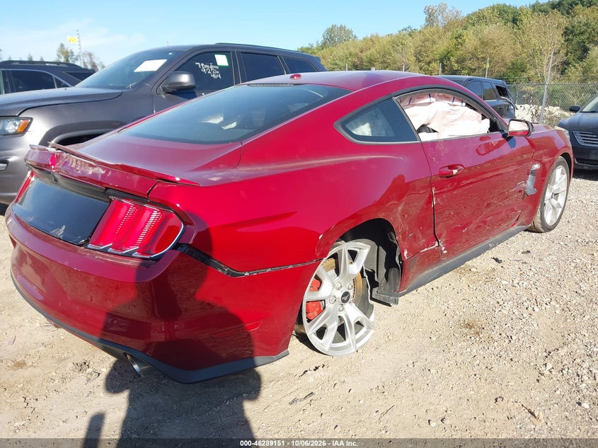 Vin: 1fa6p8cf4f5391031, lot: 46789314, ford mustang gt premium 20154