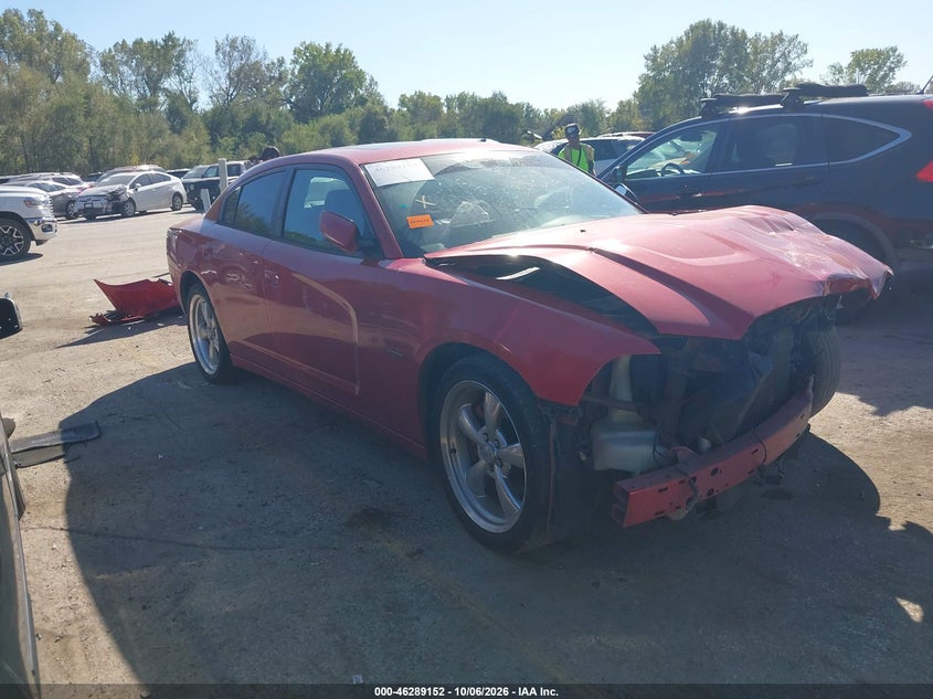 Vin: 2b3cl5ct6bh527743, lot: 46789315, dodge charger r/t 20111