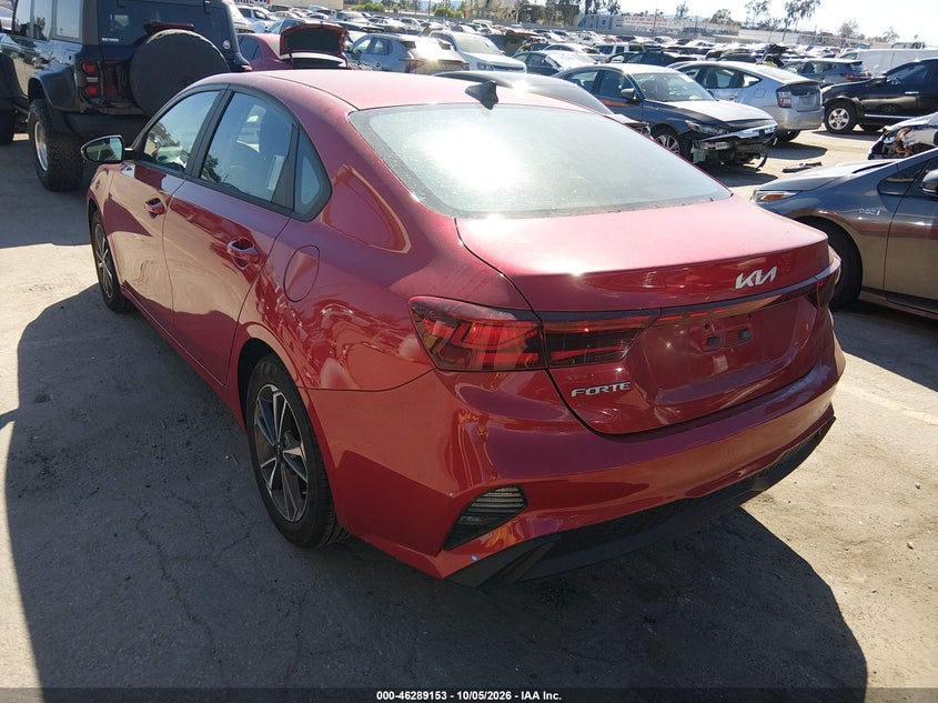 Vin: 3kpf24ad5pe683215, lot: 46789316, kia forte lxs 20233