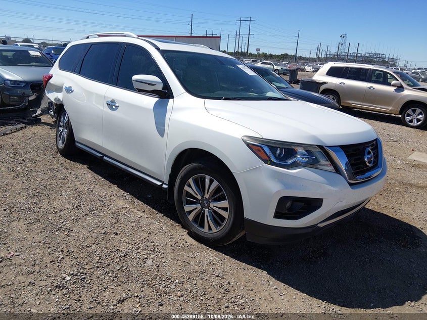 Vin: 5n1dr2mn8hc643503, lot: 46789321, nissan pathfinder sl 20171