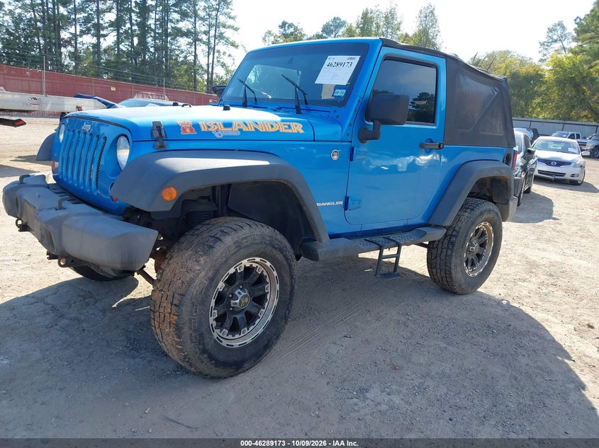 2010 Jeep Wrangler Sport, Обычный износ, IAAI, VIN 1J4AA2D12AL160228 — фото 2