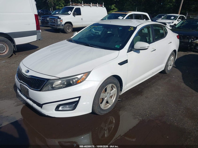 Vin: knagm4a72e5472360, lot: 46789338, kia optima lx 20142