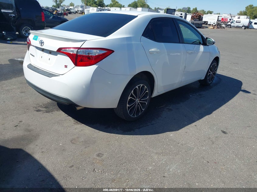 Vin: 5yfburhe0fp268210, lot: 46789340, toyota corolla s plus 20154