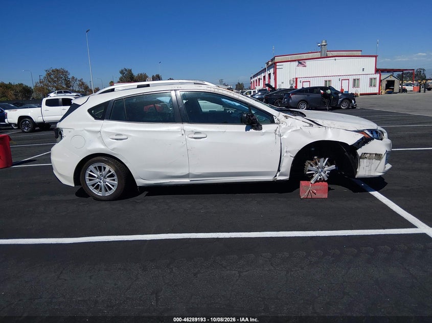 SUBARU IMPREZA 2017 VIN 4S3GTAD68H3726581