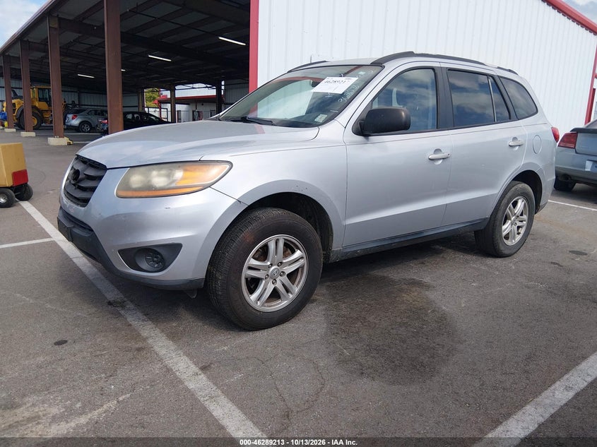 2010 Hyundai Santa Fe Gls, Обычный износ, IAAI, VIN 5NMSG3AB1AH368078 — фото 2