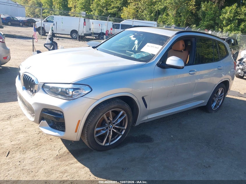 Vin: 5uxty5c00m9f40093, lot: 46789464, bmw x3 xdrive30i 20212