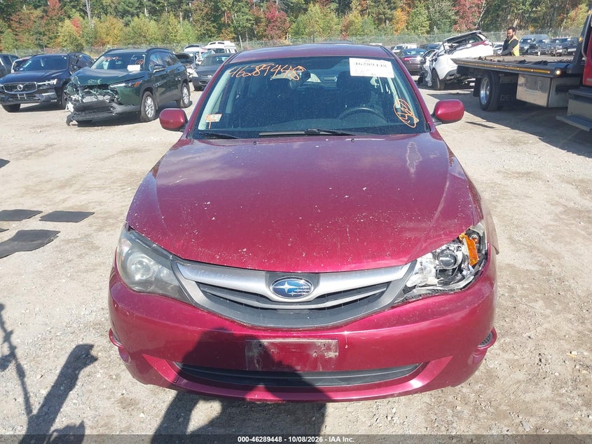 SUBARU IMPREZA 2010 VIN JF1GH6B60AH819952