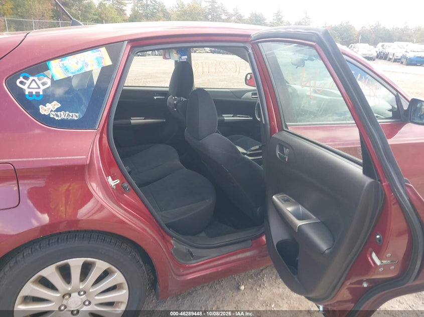 SUBARU IMPREZA 2010 VIN JF1GH6B60AH819952