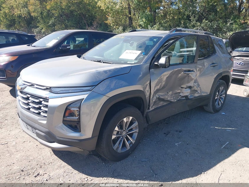2025 Chevrolet Equinox Fwd Lt, Left Side, IAAI, VIN 3GNAXHEG4SL319967 — photo 2