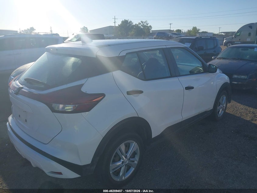 Vin: 3n1cp5bv5nl528709, lot: 46789621, nissan kicks s xtronic cvt 20224