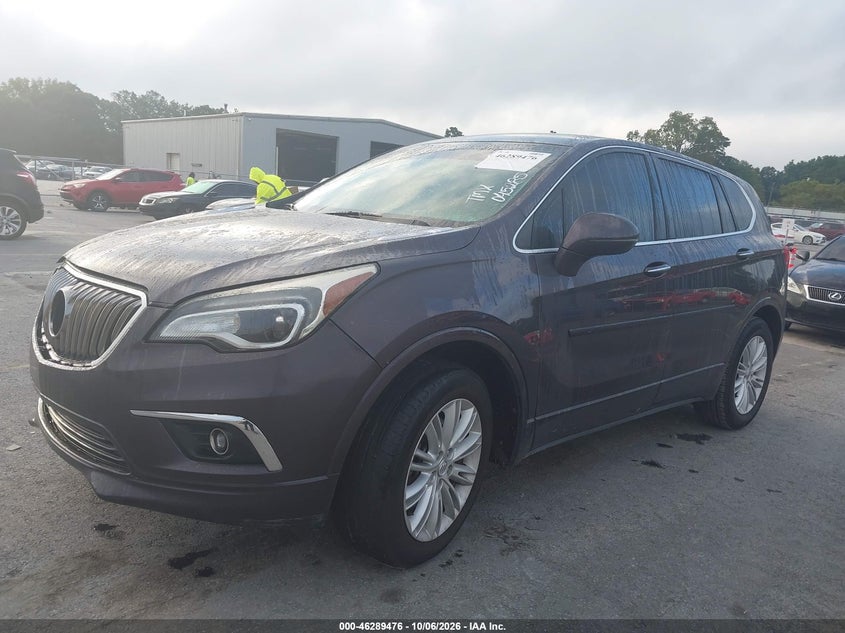 Vin: lrbfxasa6hd045285, lot: 46789639, buick envision preferred 20172