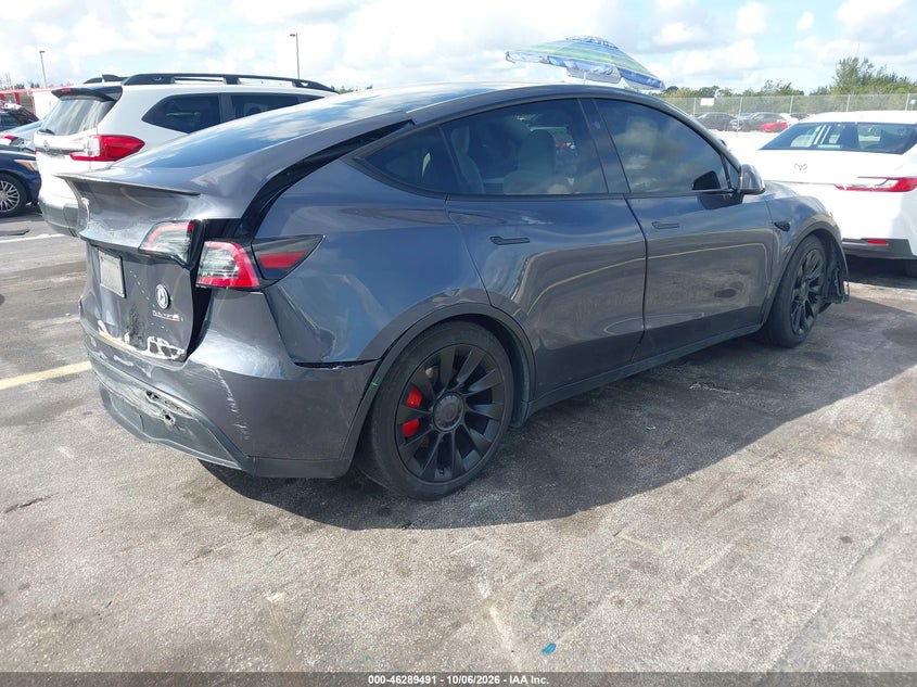 Vin: 7saygdefxpf919182, lot: 46789654, tesla model y performance dual motor all-wheel drive 20234