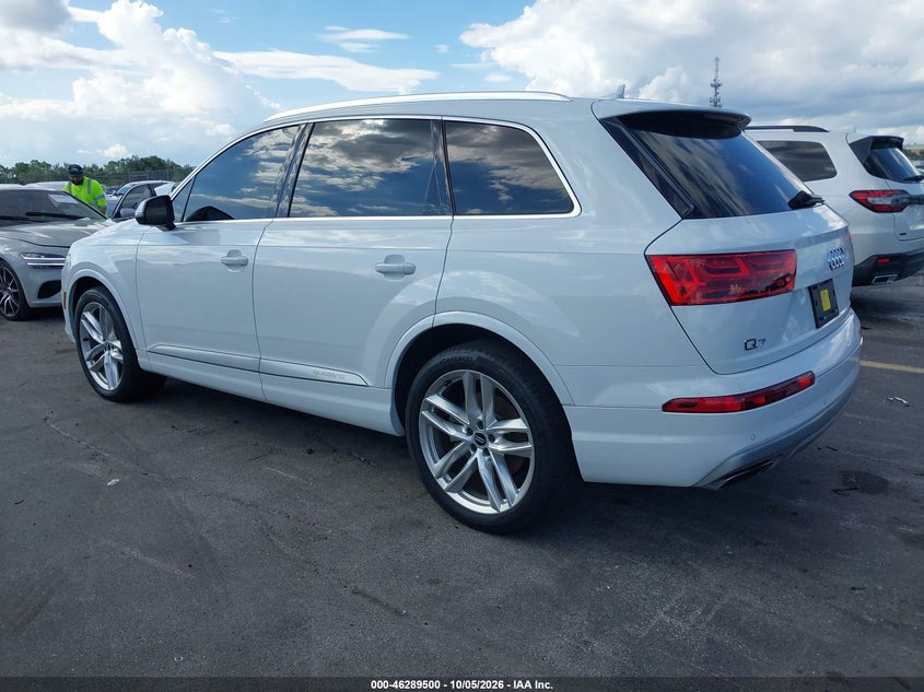 Vin: wa1vaaf70jd026163, lot: 46789663, audi q7 3.0t premium 20183