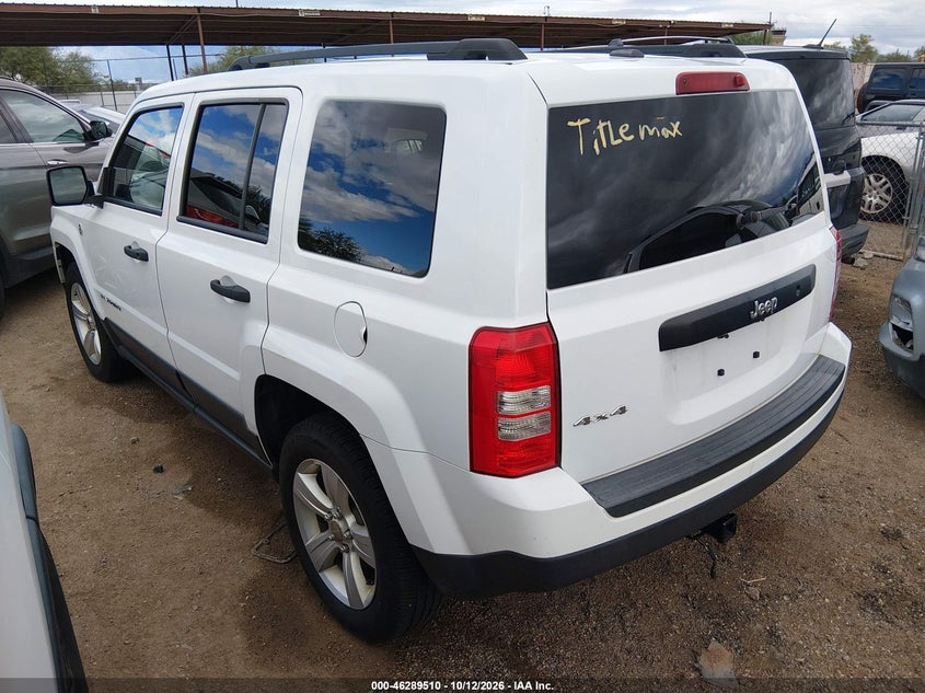 Vin: 1c4njrbb7hd212548, lot: 46789673, jeep patriot sport 20173