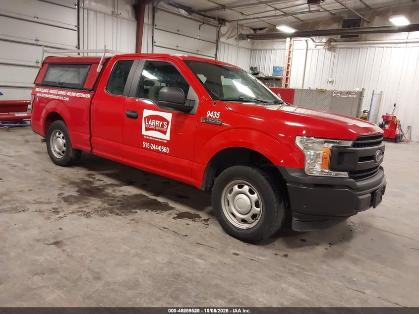Vin: 1ftex1cb2jkc29435, lot: 46789683, ford f-150 xl 2018 img_1
