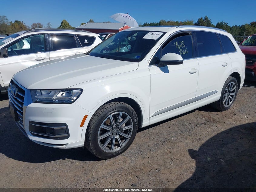 Vin: wa1laaf72hd015585, lot: 46789729, audi q7 3.0t premium 20172