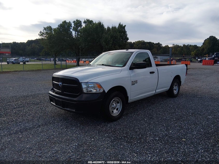 Vin: 3c6jr6dg2kg502826, lot: 46789735, ram 1500 classic tradesman  4x2 8' box 20192