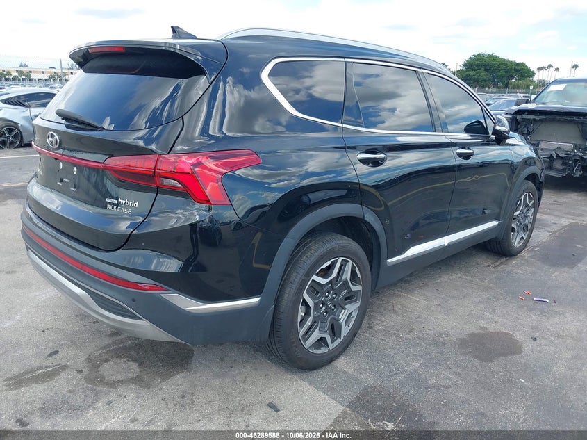 Vin: 5nms3da11ph024106, lot: 46789751, hyundai santa fe hybrid sel premium 20234