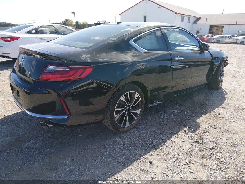 Vin: 1hgct1b69ha002574, lot: 46789768, honda accord ex-l 20174