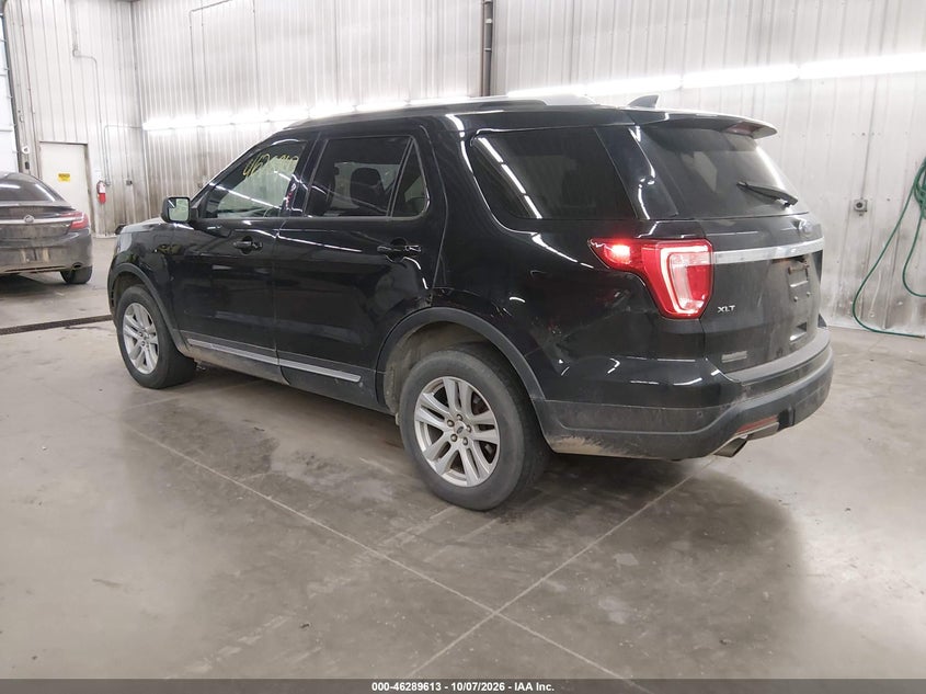 Vin: 1fm5k8dh4jga80339, lot: 46789776, ford explorer xlt 20183