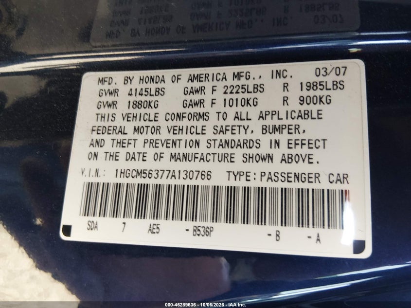 HONDA ACCORD