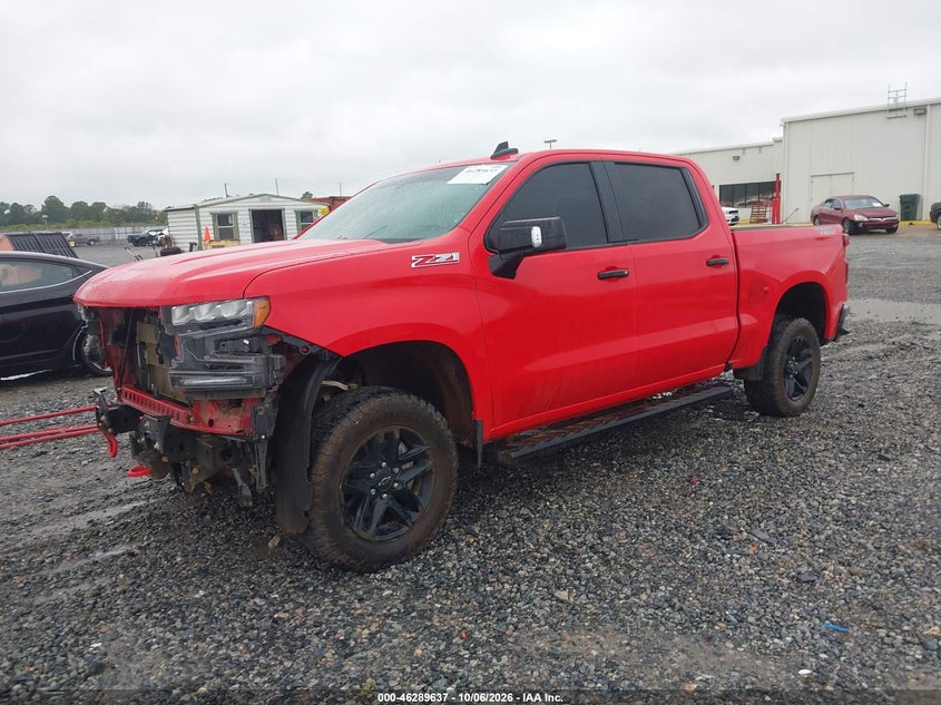 Vin: 3gcpyfed1lg311281, lot: 46789800, chevrolet silverado 1500 lt trail boss 20202