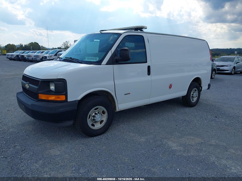 CHEVROLET EXPRESS 2500 2014 VIN 1GCWGFFL9E1189551