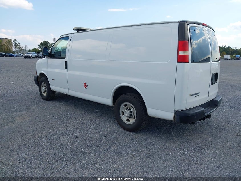 CHEVROLET EXPRESS 2500 2014 VIN 1GCWGFFL9E1189551