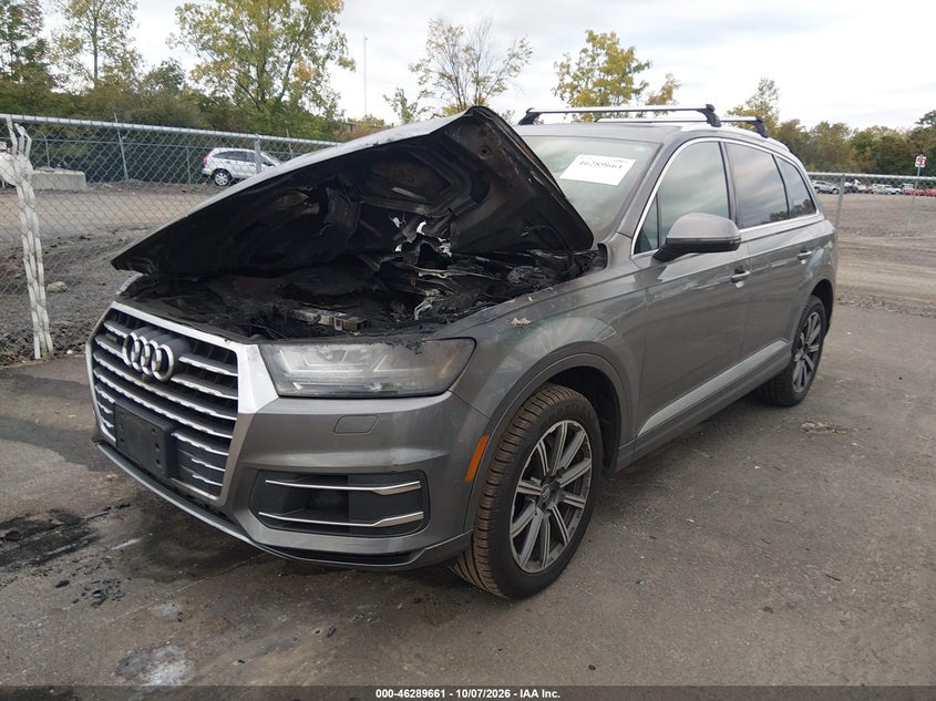 Vin: wa1laaf70hd011907, lot: 46789824, audi q7 3.0t premium 20172