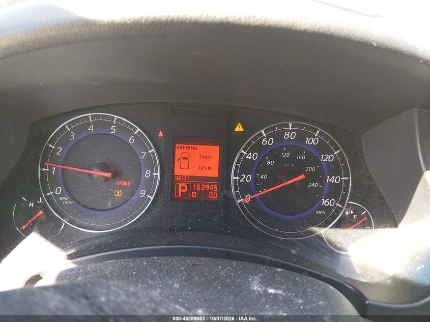 INFINITI EX35 2010 VIN JN1AJ0HR1AM757491