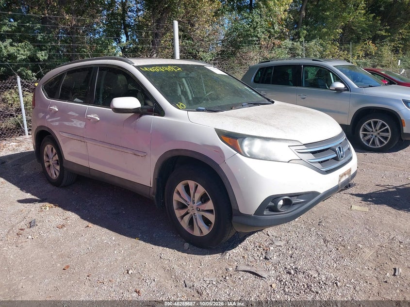 Vin: 5j6rm3h79cl019075, lot: 46789850, honda cr-v ex-l 20121