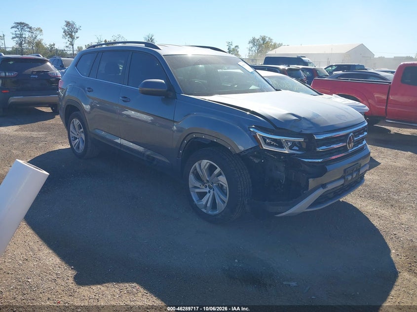 Vin: 1v2hr2ca9nc542128, lot: 46789880, volkswagen atlas 3.6l v6 se w/technology 2022 img_1