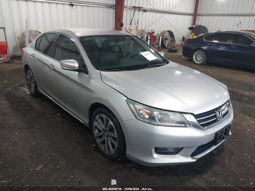Vin: 1hgcr2f51ea180769, lot: 46789889, honda accord sport 20141