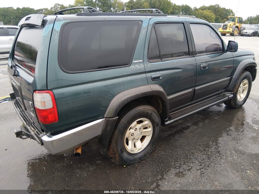 TOYOTA 4RUNNER 1998 VIN JT3GN87R6W0075317
