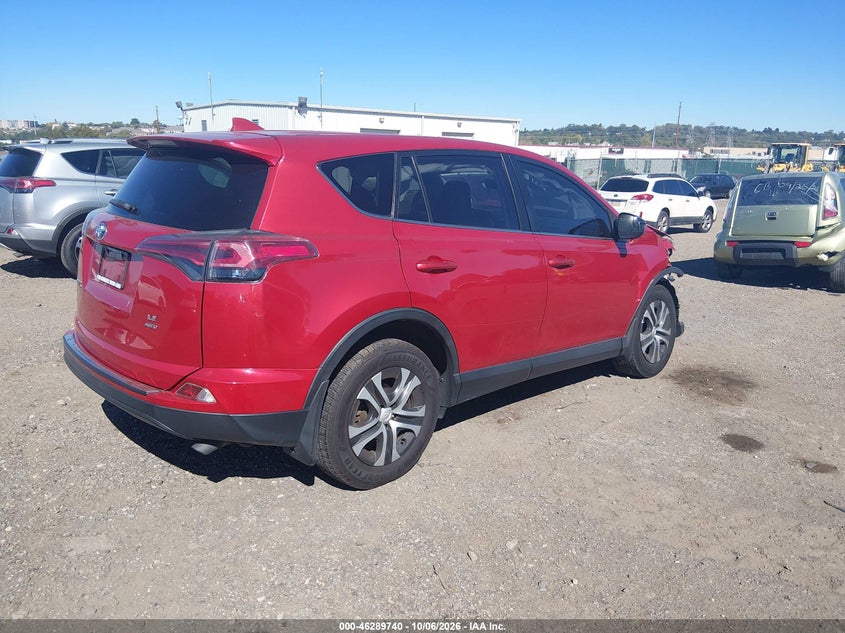 Vin: jtmbfrev0hj170459, lot: 46789903, toyota rav4 le 20174