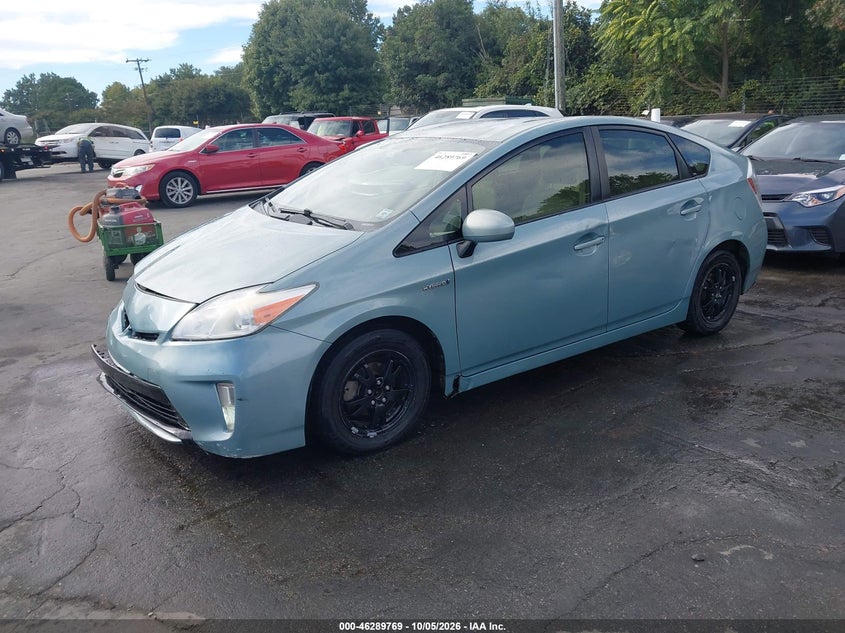 Vin: jtdkn3du3d1690254, lot: 46789932, toyota prius four 20132