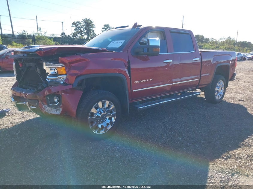Vin: 1gt12sey8kf221239, lot: 46789958, gmc sierra 2500hd denali 20192