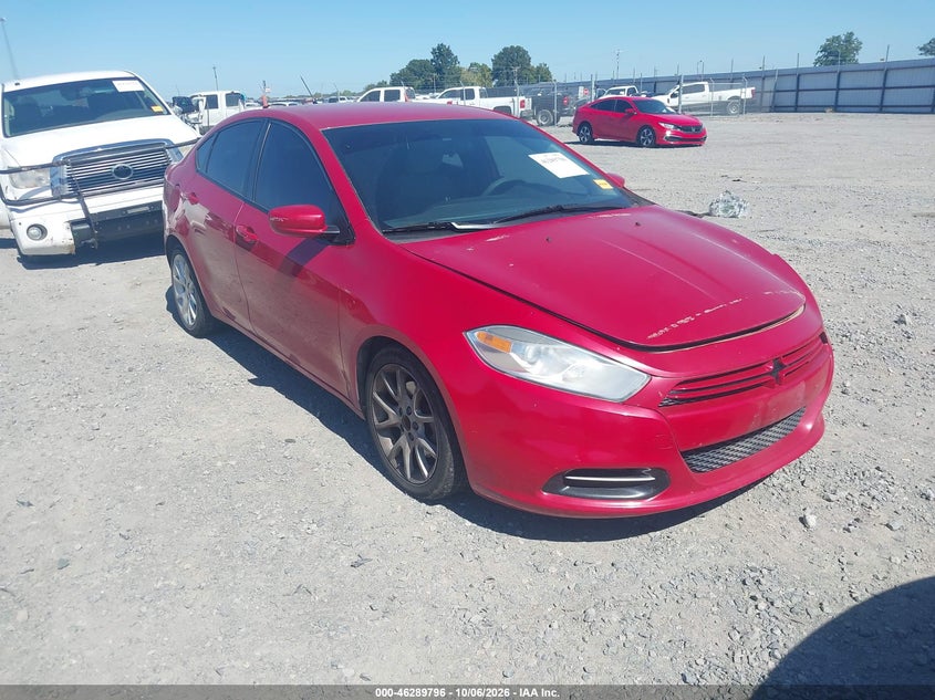 Vin: 1c3cdfba9dd221125, lot: 46789959, dodge dart sxt 2013 img_1