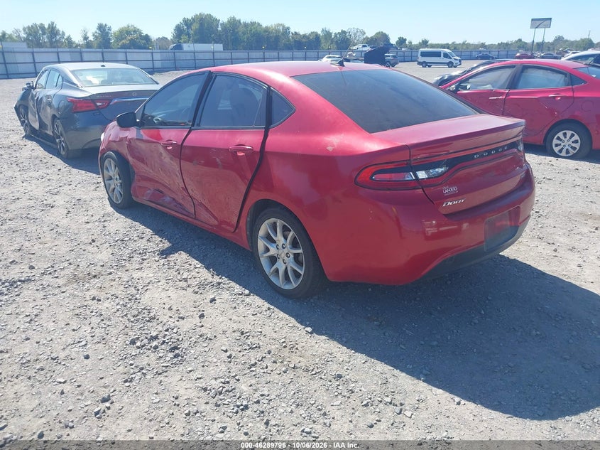Vin: 1c3cdfba9dd221125, lot: 46789959, dodge dart sxt 20133