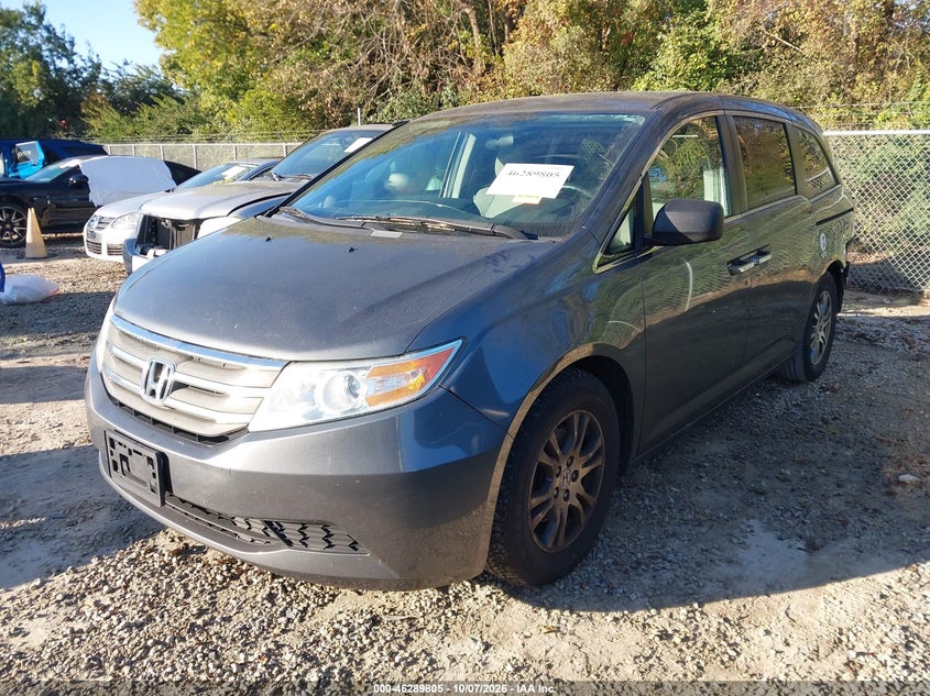 Vin: 5fnrl5h40db042291, lot: 46789968, honda odyssey ex 20132