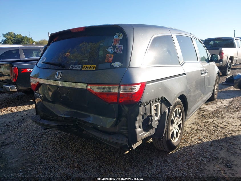 Vin: 5fnrl5h40db042291, lot: 46789968, honda odyssey ex 20134