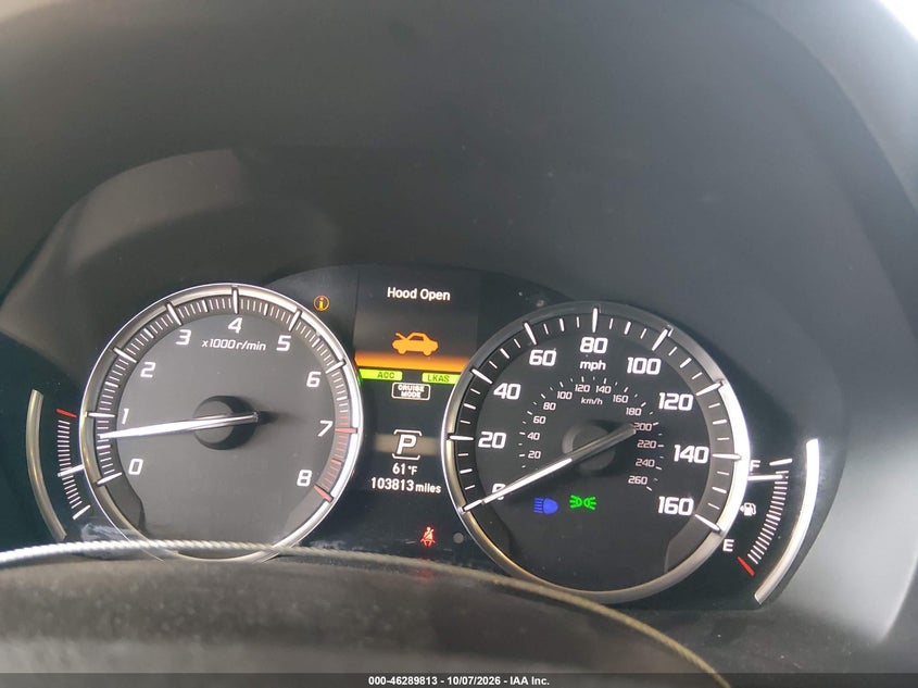 ACURA MDX 2017 VIN 5J8YD4H57HL005013