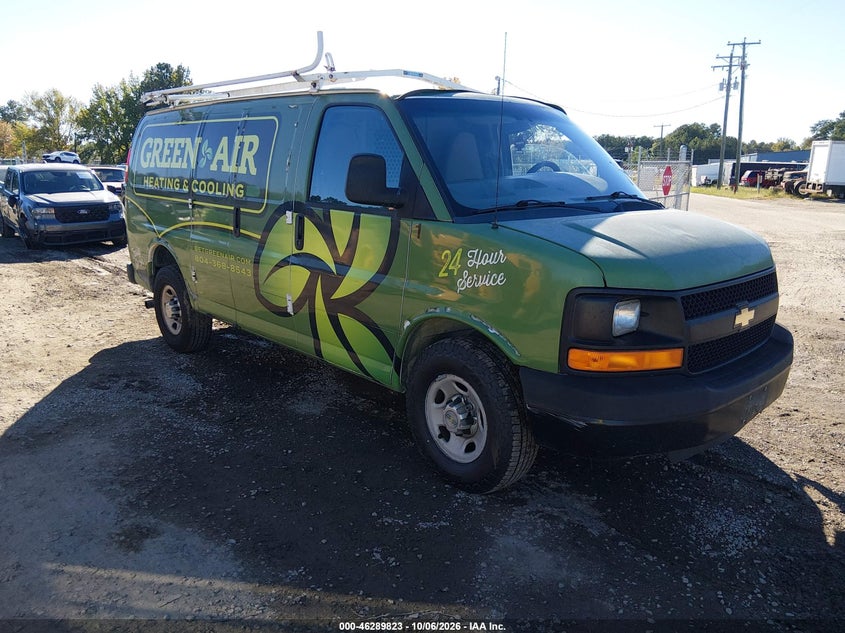 Vin: 1gcwgfba5d1100979, lot: 46789986, chevrolet express 2500 work van 2013 img_1