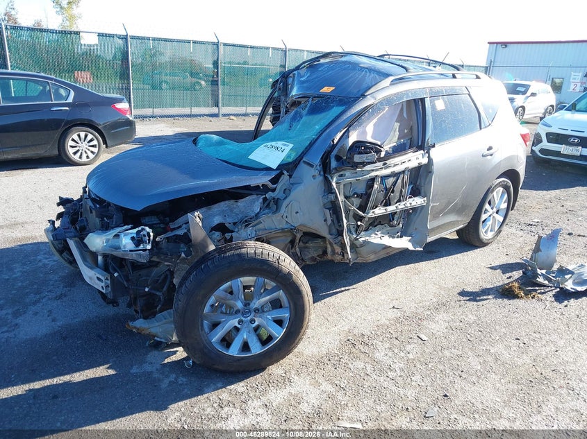 Vin: jn8az1mw4dw306186, lot: 46789987, nissan murano sv 20132