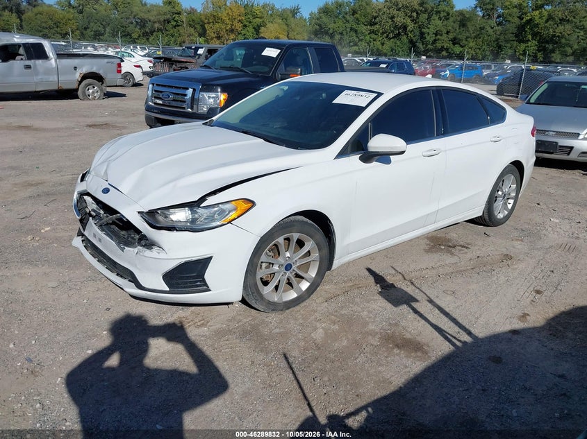 Vin: 3fa6p0hd7lr249855, lot: 46789995, ford fusion se 20202