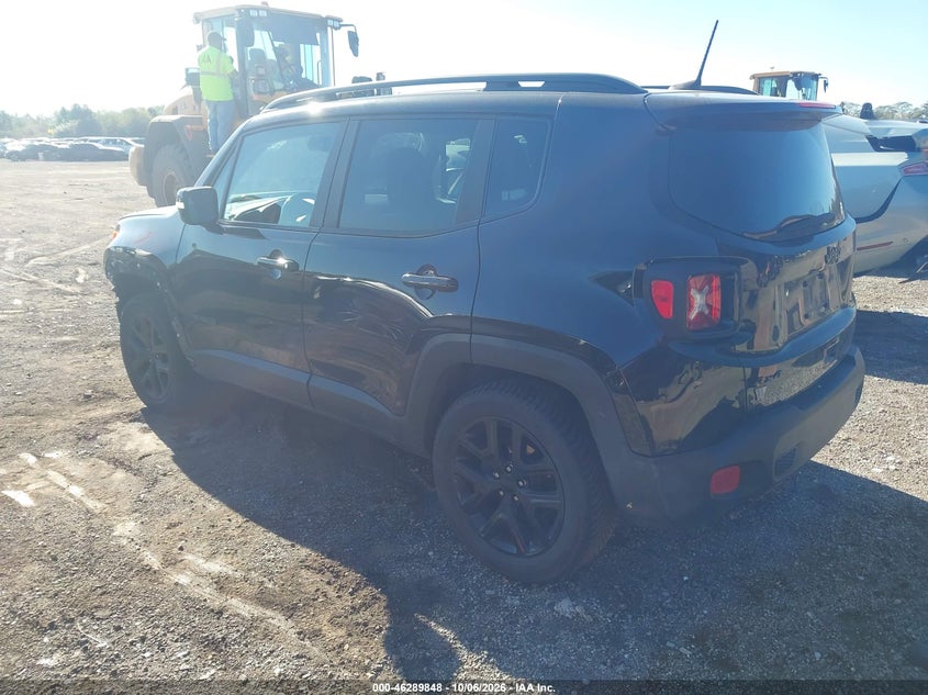 Vin: zaccjbbb5jpj21250, lot: 46790011, jeep renegade altitude 4x4 20183