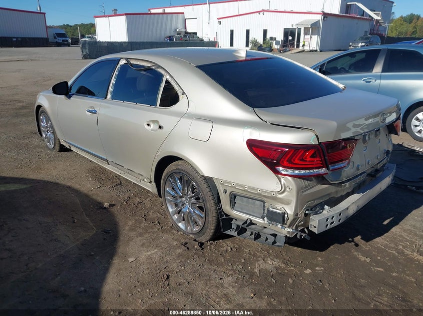 Vin: jthgl1ef5f5054719, lot: 46790013, lexus ls 460 l 20153