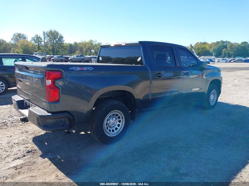 Vin: 3gcpyaeh1kg151424, lot: 46790020, chevrolet silverado 1500 work truck 20194